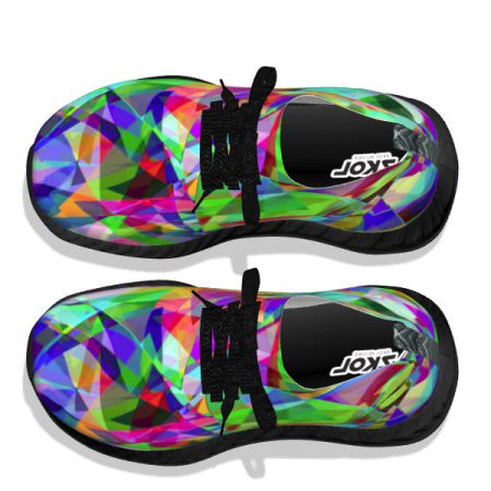 Fragmented Neon - Black Soles