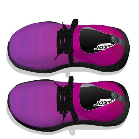 Fuschia Sunset - Black Soles