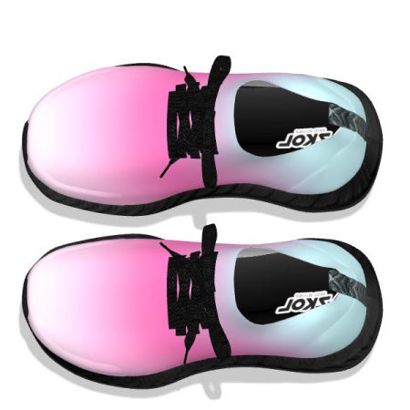 Fuschia Turquoise - Black Soles